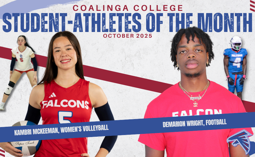 Mckeeman, Wright named CC Student-Athletes of the Month